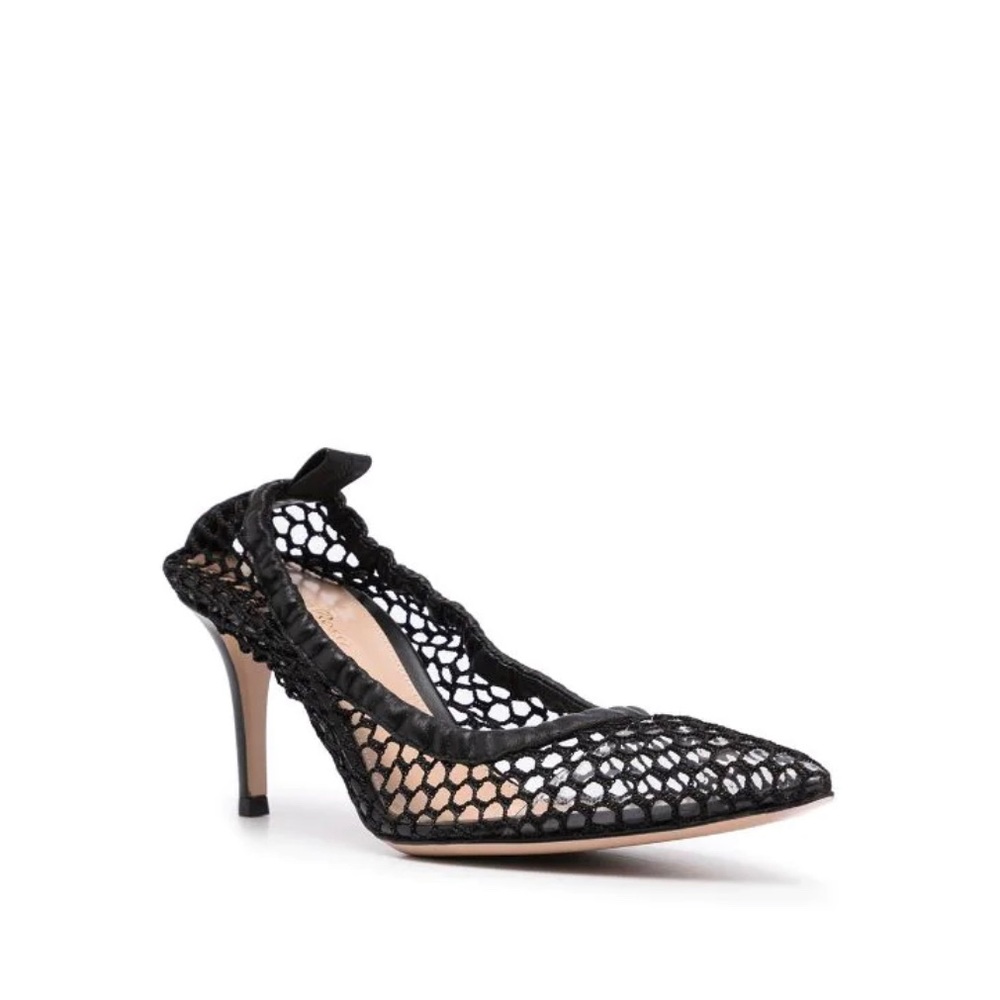 ISO gianvito rossi alisia leather pumps